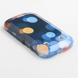 USD $ 5.29   Multicolor Round Dots Pattern Back Case and Bumper Frame