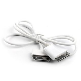 USD $ 5.49   30 Pin to 30Pin Connection Cable for iPad and iPhone