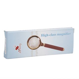 USD $ 3.69   30x5 Handheld Magnifier with Wooden Handle,