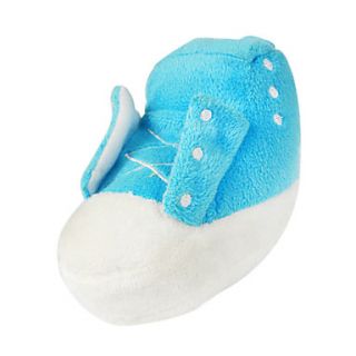 USD $ 4.29   Cozy Shoes Squeaking Toy for Dogs (13cm, Assorted Colors