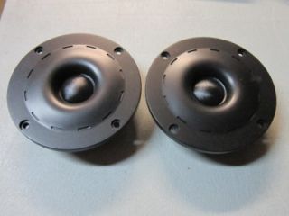 NEW (2) 1 Tweeter Speakers PAIR.Home Audio.Driver.60w.8ohm.One inch