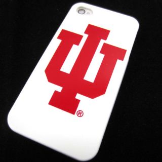 Apple iPhone 4 4S 4G Indiana Hoosiers Silicone Rubber Skin Case Phone