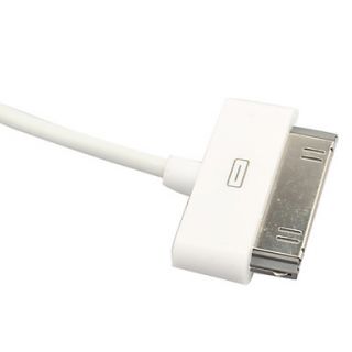 Micro USB Female til 30 Pin og 8 Pin Lightning Male Sync and Charge