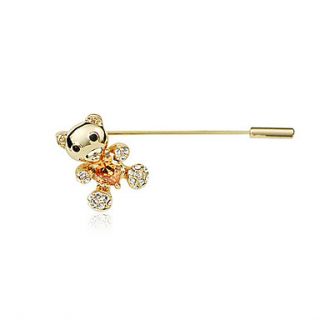 EUR € 4.31   broche de cristal urso, Frete Grátis em Todos os