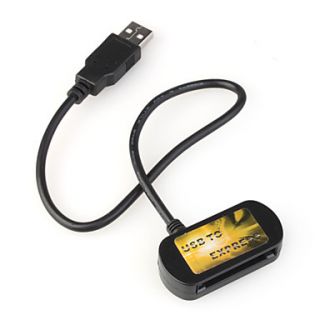 USB 2.0 to PC Express Card 34mm Adapter Converter for Laptop (480Mbps