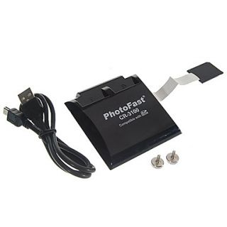 PhotoFast CR 3100 Dual Slot SDHC SD to MS Pro Duo Adapter/Converter