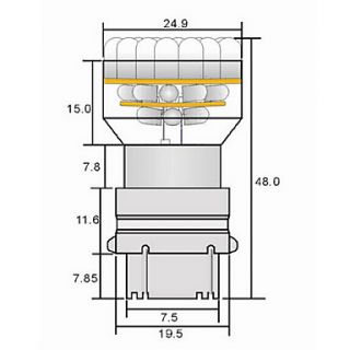 EUR € 10.29   amber 32 led auto staart lampen   3057 3157, Gratis