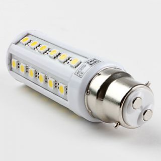 b22 36 5050 SMD 5.5 6.5W 650lm 4000 4500K naturale bulbo bianco mais