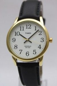 New Timex Men Easy Reader Indiglo Gold Watch T20491