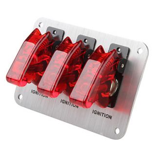 USD $ 35.39   Flip up Shift Stick Knob Switch Panel for Racing Sport