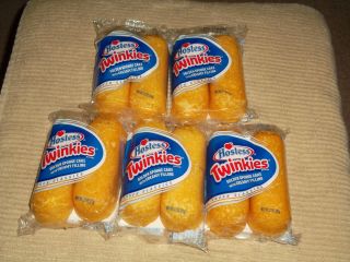  Packs of 2 Individually Wrapped Twinkies Snack Classic No Box