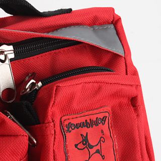 USD $ 28.99   Saddlebag Style Dog Pack (35 x 26 x 23cm, Red),