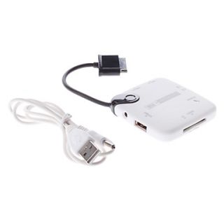 EUR € 9.37   3 USB HUB en kaartlezer voor 30 Pin Female Adapter met