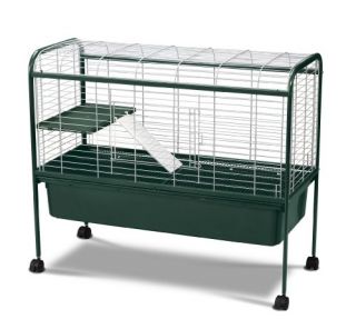 Super Pet Welcome Home Rabbit Hutch Large Green New