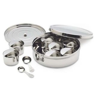 Stainless Steel Tiffin Spice Containers