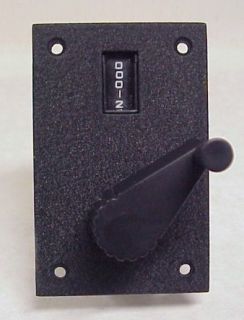 Turns Counter Dial for Vacuum Capacitors Inductors