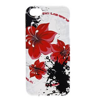 EUR € 4.41   Big Red Caso padrão de flor de suave para iPhone 5