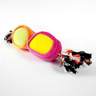 Zug Spotting quietschende Spielzeug für Hunde (45 cm, Farbe zufällig