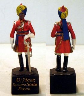 Stadden 54mm Fine Lead Officer Indore State Force Finely Painted