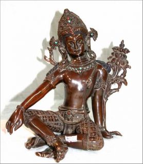 Samantabhadra Statue Copper Indra Maharaja Statue