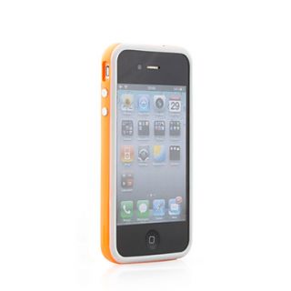 USD $ 2.49   Bumper Frame Case for Apple iPhone 4 with Metal Button