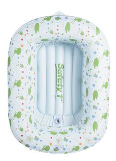 New Safety 1st Inflatable Infant Baby Bath Tub Kirby