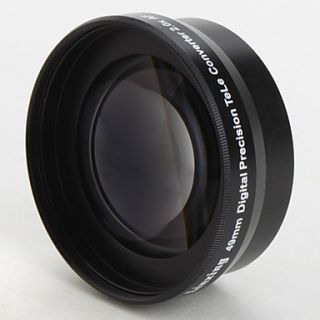 USD $ 41.89   Professional 49mm 2.0x TELE Telephoto Lens for Digital