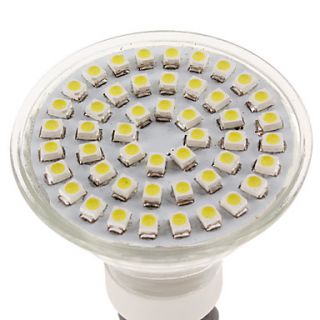 GU10 3W SMD 270 48x3528 300LM 6000 6500K Ampoule Natural White Spot