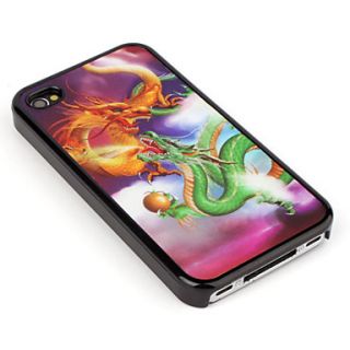 USD $ 5.49   3D Effect Case Cover for iPhone 4 and 4S (Dragon Style4
