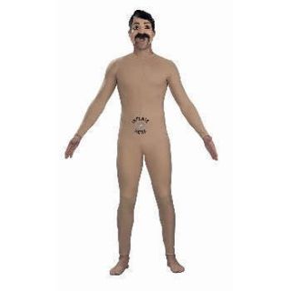 Mens Adult Funny Inflatable Doll Man Costume Outfit