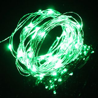 EUR € 9.83   5M 50 LED Green Light Copper Wire String fe Lamp (12V