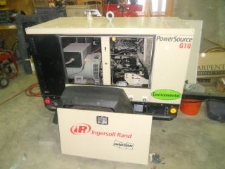 2009 Ingersoll Rand Power Source G 10 Generator 15 Hrs