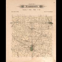 1912 Preble County Plat Maps Ohio Old Genealogy History Atlas Land