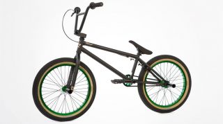 2013 Fit Justin Inman 1 Black Green Complete Bike Signature s M Cult