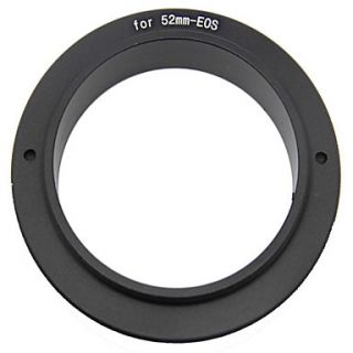 USD $ 5.29   52mm Reverse Ring Adapter for Canon EOS Camera,