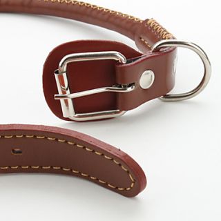 EUR € 22.53   elegant stil lær hunden halsbånd og line (brun