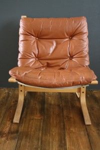 Siesta Westnofa Easy Chair Ingmar Relling Retro 60s 70s Tan Leather