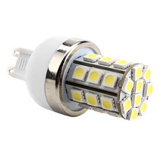 EUR € 9.56   G9 6w 30x5050 SMD 500 550lm 6000 6500K naturligt hvidt