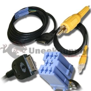 Volkswagen VW 8 Pin Aux Interface Cable for iPod iPhone
