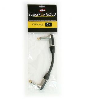 OSP SuperFlex GOLD Premium R/A Instrument Cables 6