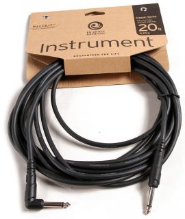 Planet Waves 1 4 20 Instrument Guitar Cable Right Angle Free