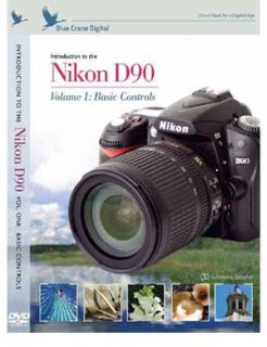Blue Crane Nikon D90 Training Video Instructional DVD