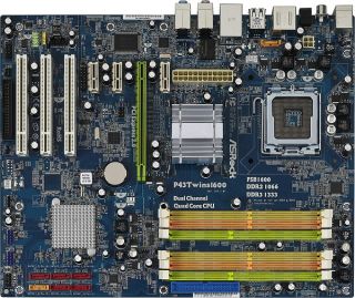 ASRock   ATX   Intel LGA 775   Motherboard   P43Twins1600