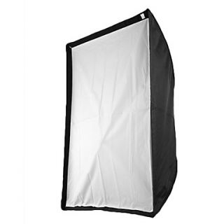 60 x 90 centimetri speedlight flash diffusore riflettente ombrello