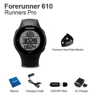 Garmin Forerunner 610 Runners Pro Ant Wireless GPS Enabled Sports
