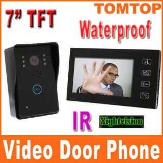  Door Phone Doorbell Intercom System Night Vision Waterproof