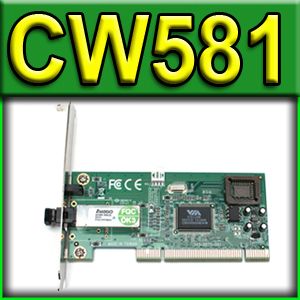 Dell Avago Fibre PCI NIC Network Interface Card CW581