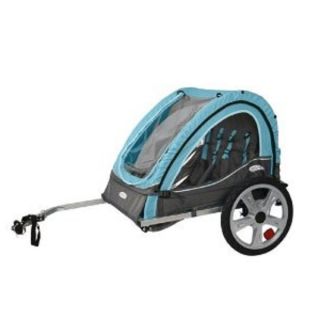 InStep Take 2 Double Bicycle Trailer Hold 2 Children Totaling 100lbs