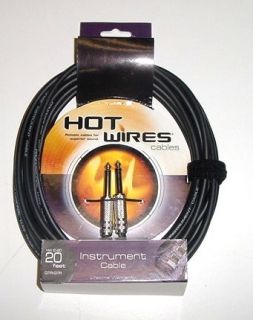 New 20 ft Instrument Cable Amp Cord Patch Cable