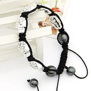 EUR € 6.61   skull tau armbånd med zirkon, Gratis Frakt På Alle